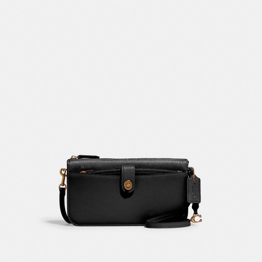 C4816 - Noa Pop Up Messenger Brass/Black