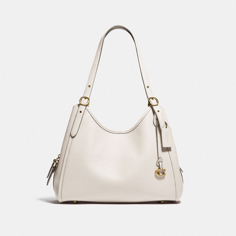 COACH C4824 Lori Shoulder Bag Brass/Chalk