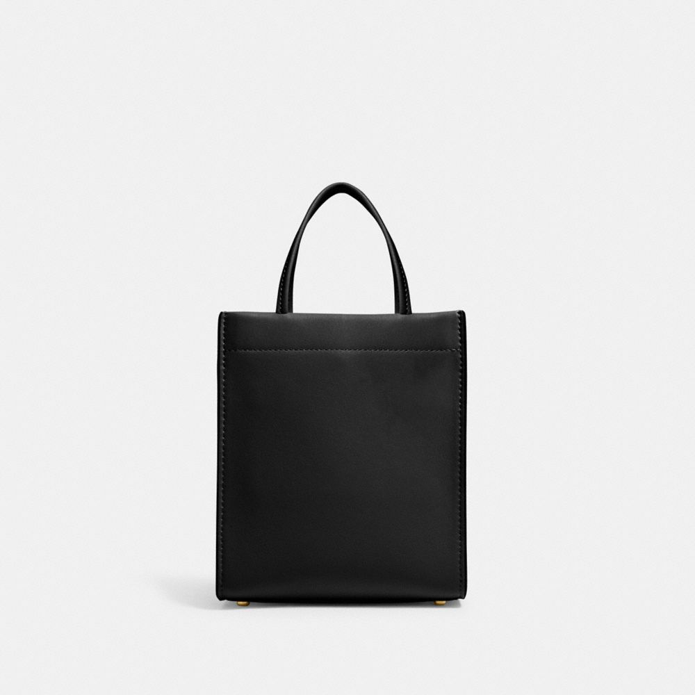 Mini Cashin Tote - C4828 - Brass/Black