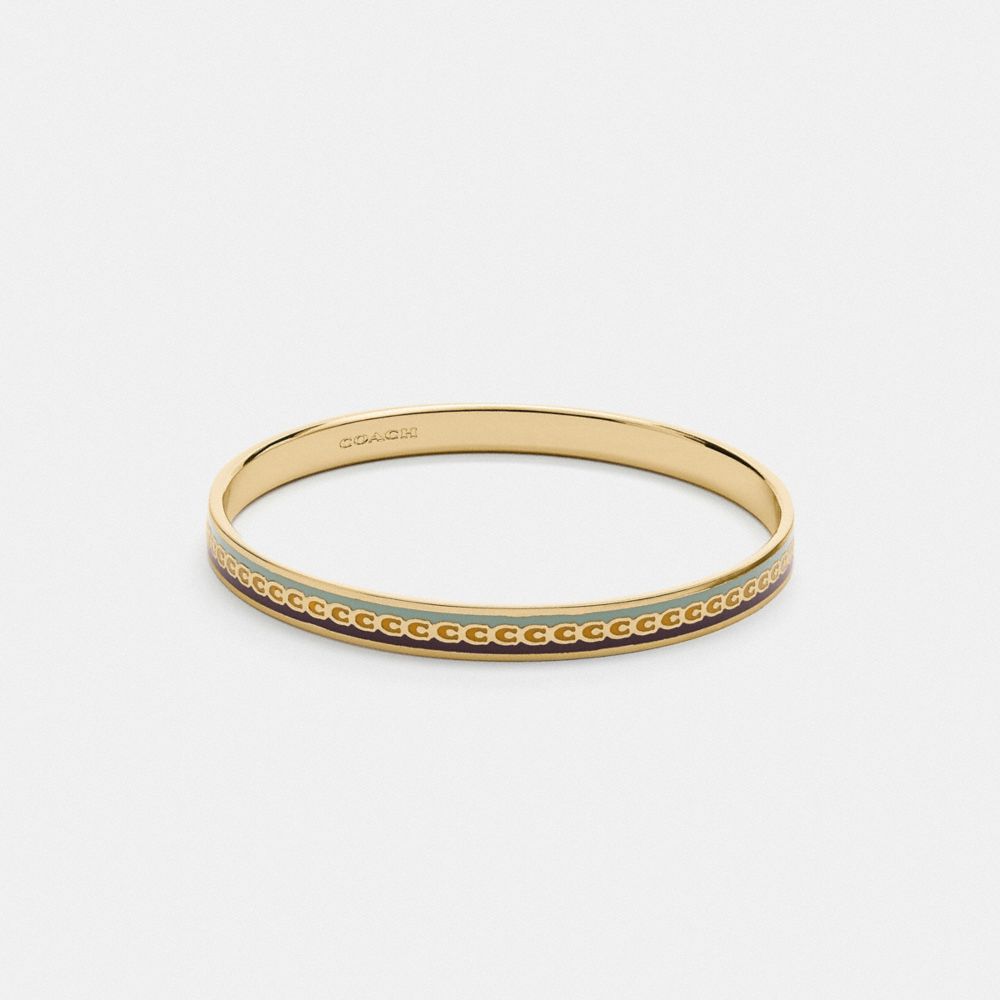 Signature Bangle - C4918 - GOLD/BUTTERCUP/GREY