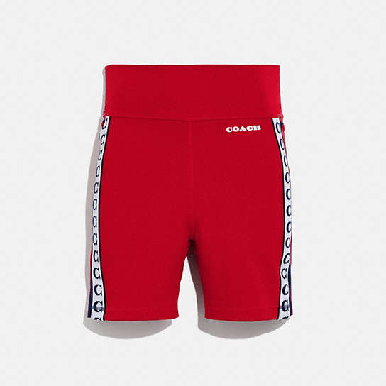 C4975 - Bike Shorts Red.