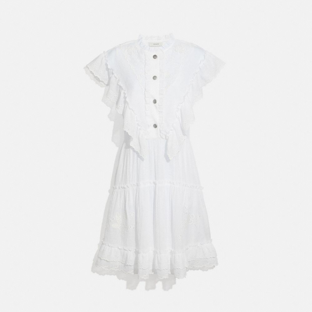 BRODERIE ANGLAISE DRESS