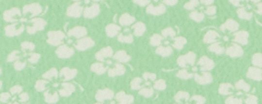 GRAPHIC DITSY SHOULDER PLEAT MIDI DRESS-GREEN/WHITE