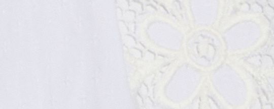 BRODERIE ANGLAISE SHORTS-OFF WHITE