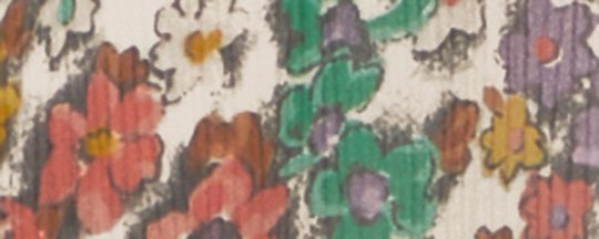 DENIM AND PRINT SHIRT-Purple/Green