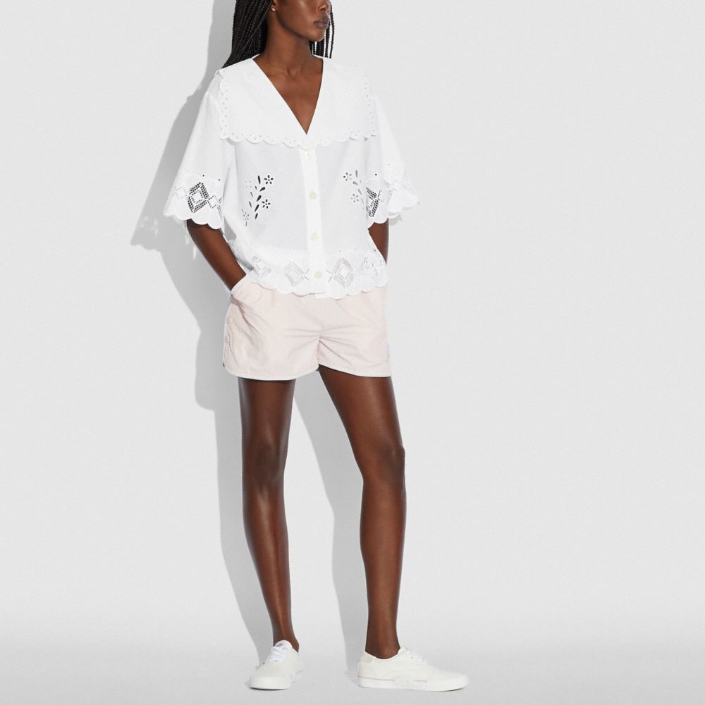 BRODERIE ANGLAISE SHIRT