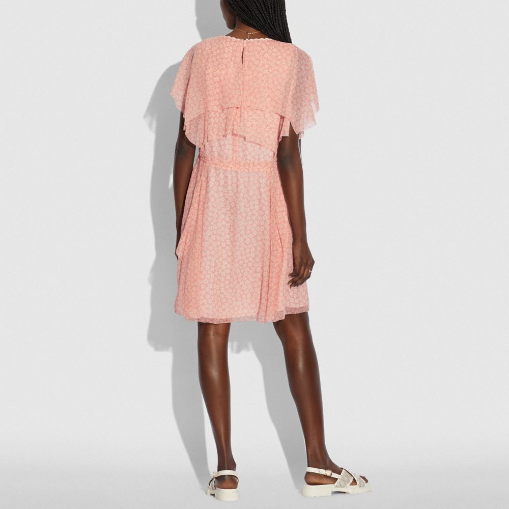 MINI VISCOSE PARTY DRESS