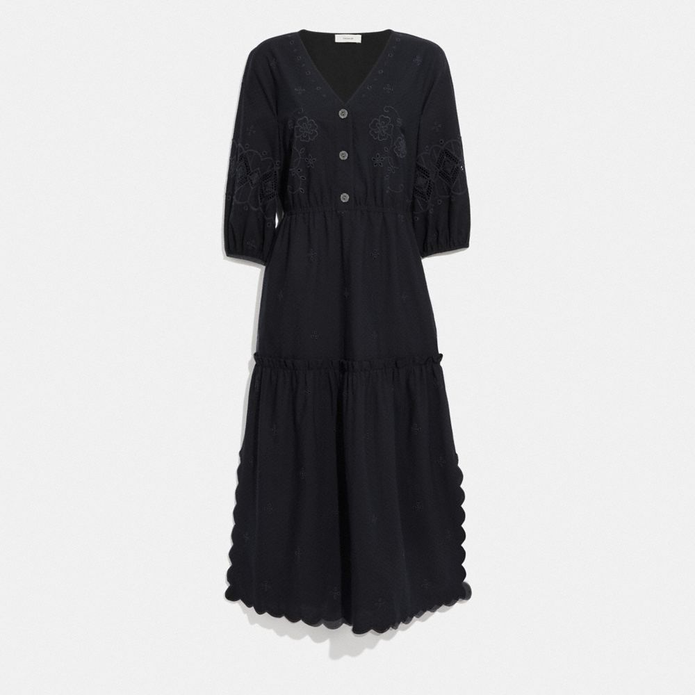 BRODERIE ANGLAISE SHIRT DRESS