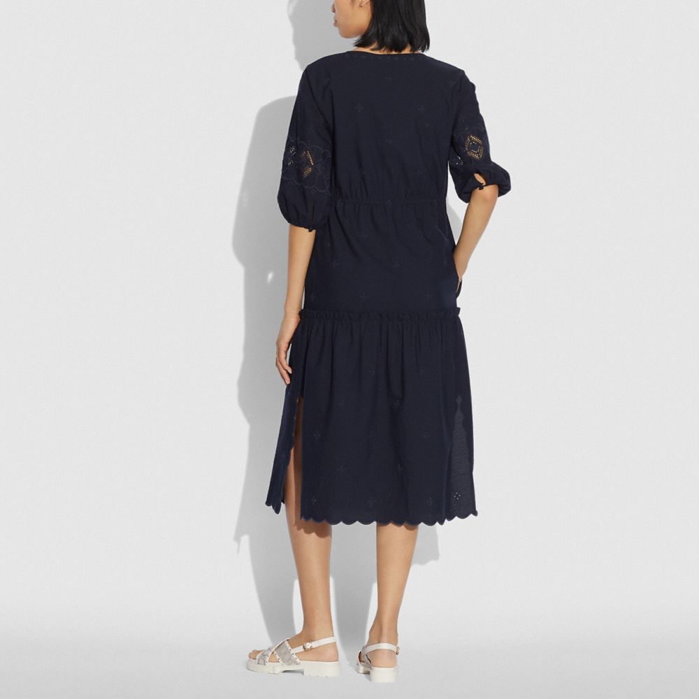BRODERIE ANGLAISE SHIRT DRESS