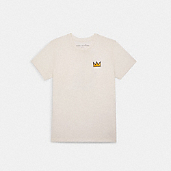 COACH X JEAN-MICHEL BASQUIAT T-SHIRT - C5177 - WHITE.