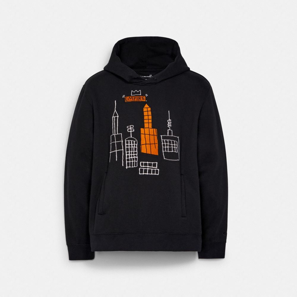 COACH C5205 - COACH X JEAN-MICHEL BASQUIAT HOODIE BLACK