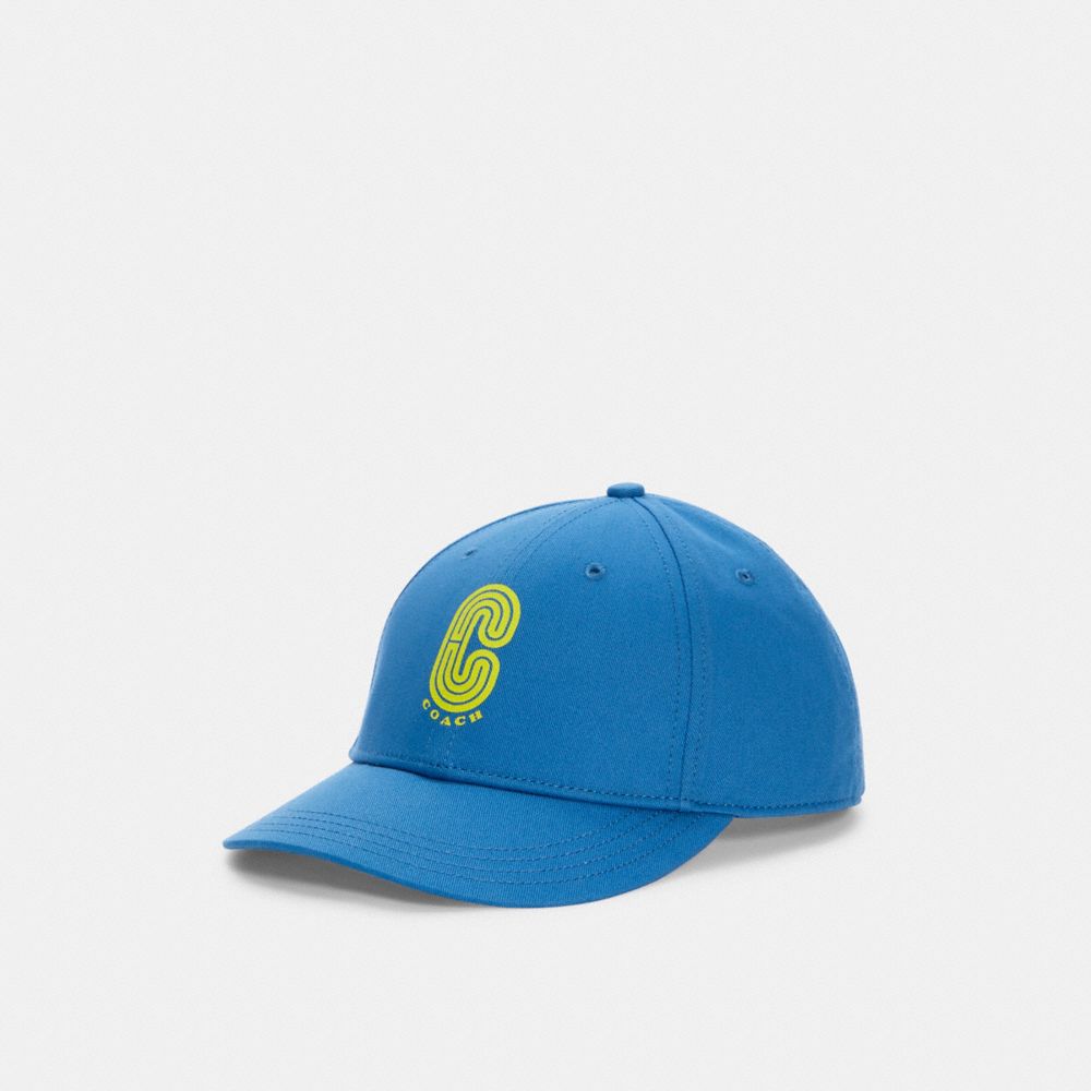 RETRO SIGNATURE CAP - RACER BLUE - COACH C5212