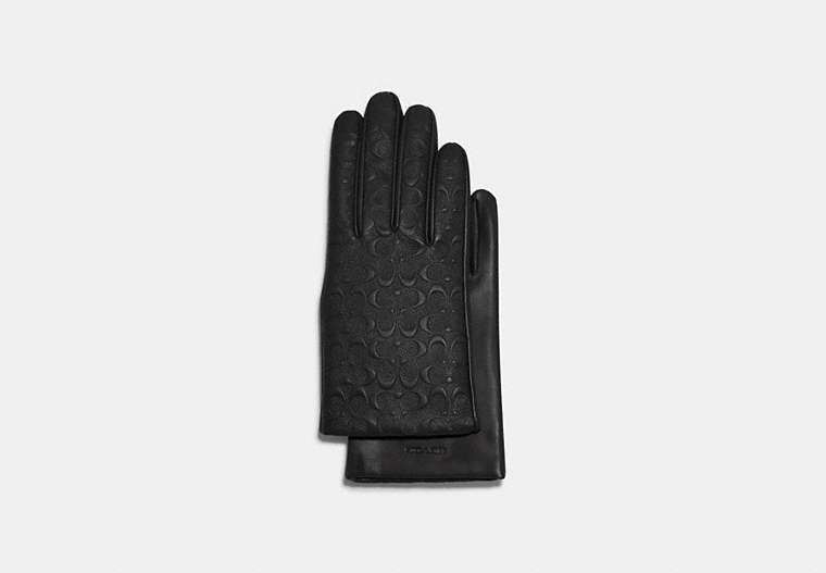 Signature Leather Tech Gloves image number 0