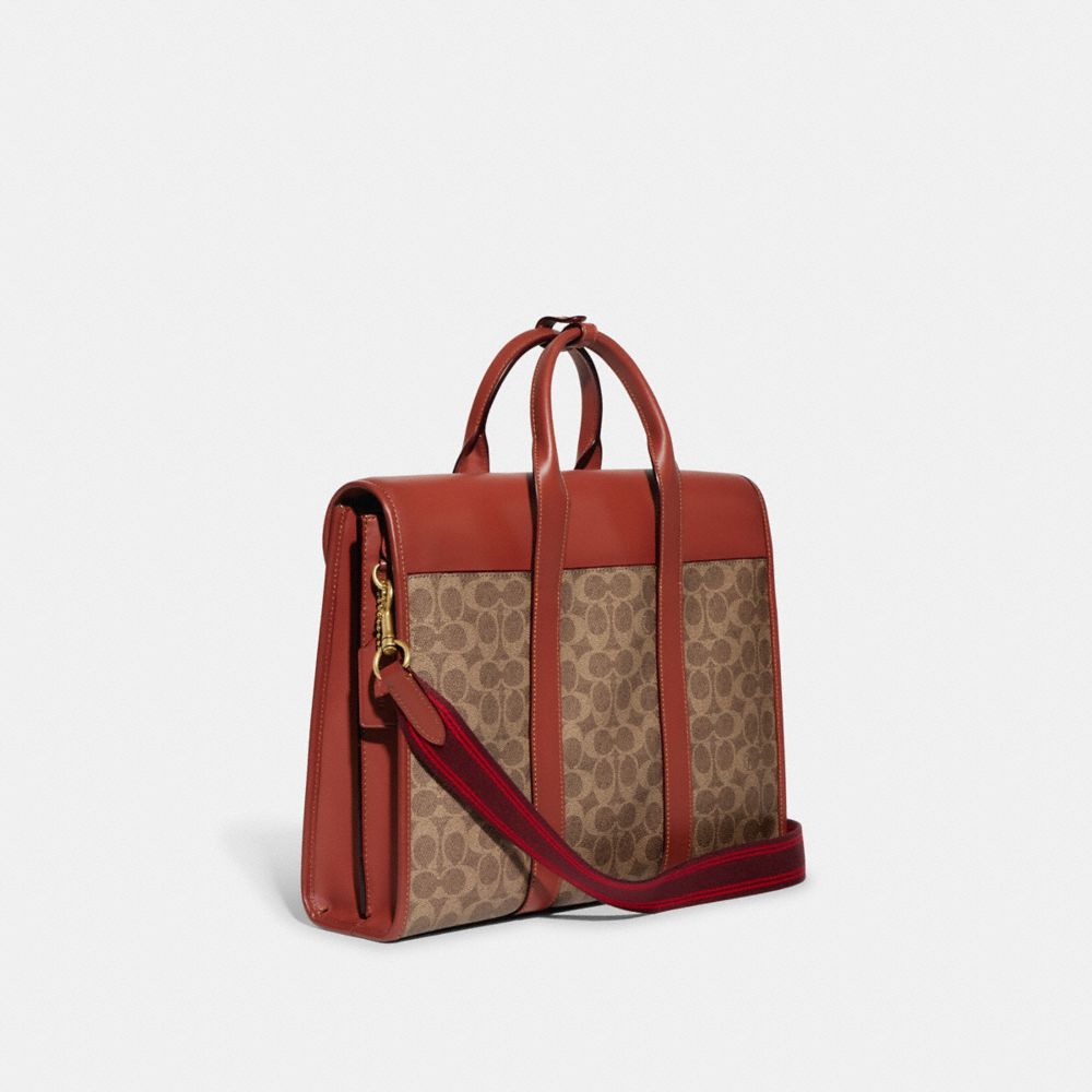 GOTHAM 經典 SIGNATURE 印花公事包