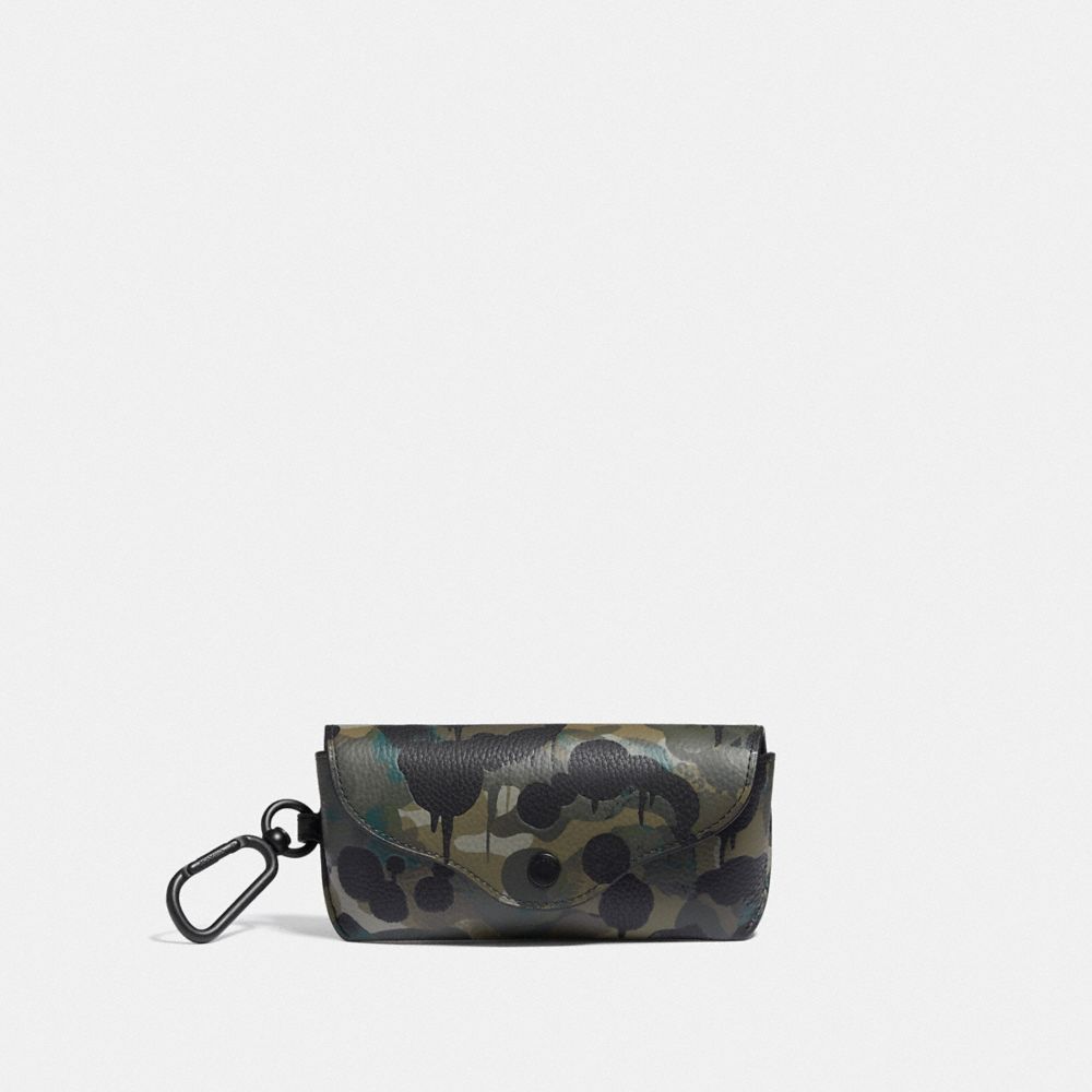 Charter Sunglass Case With Camo Print - C5327 - GREEN/BLUE