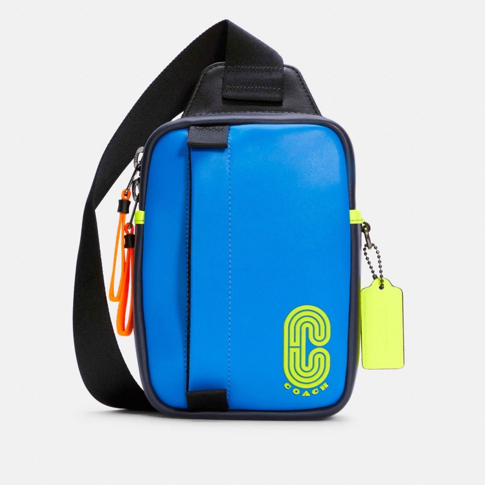 COACH C5339 Edge L Pack QB/BRIGHT BLUE MULTI