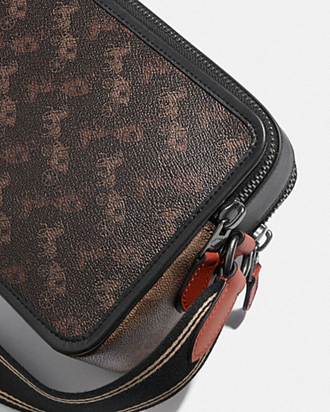 CHARTER CROSSBODY 24 WITH SIGNATURE HORSE AND CARRIAGE PRINT