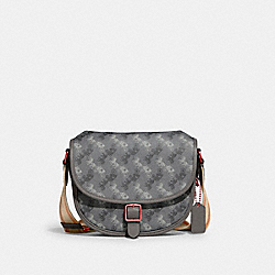 Hitch Crossbody With Horse And Carriage Print - GREY - COACH C5383