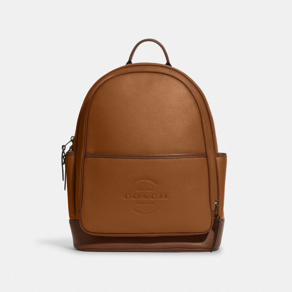 Thompson Backpack - C5388 - GUNMETAL/PENNY MULTI