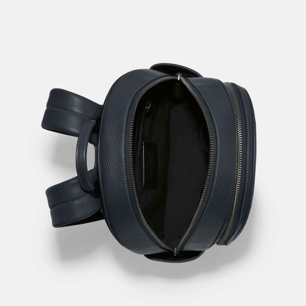 THOMPSON BACKPACK IN SIGNATURE JACQUARD WITH VARSITY STRIPE