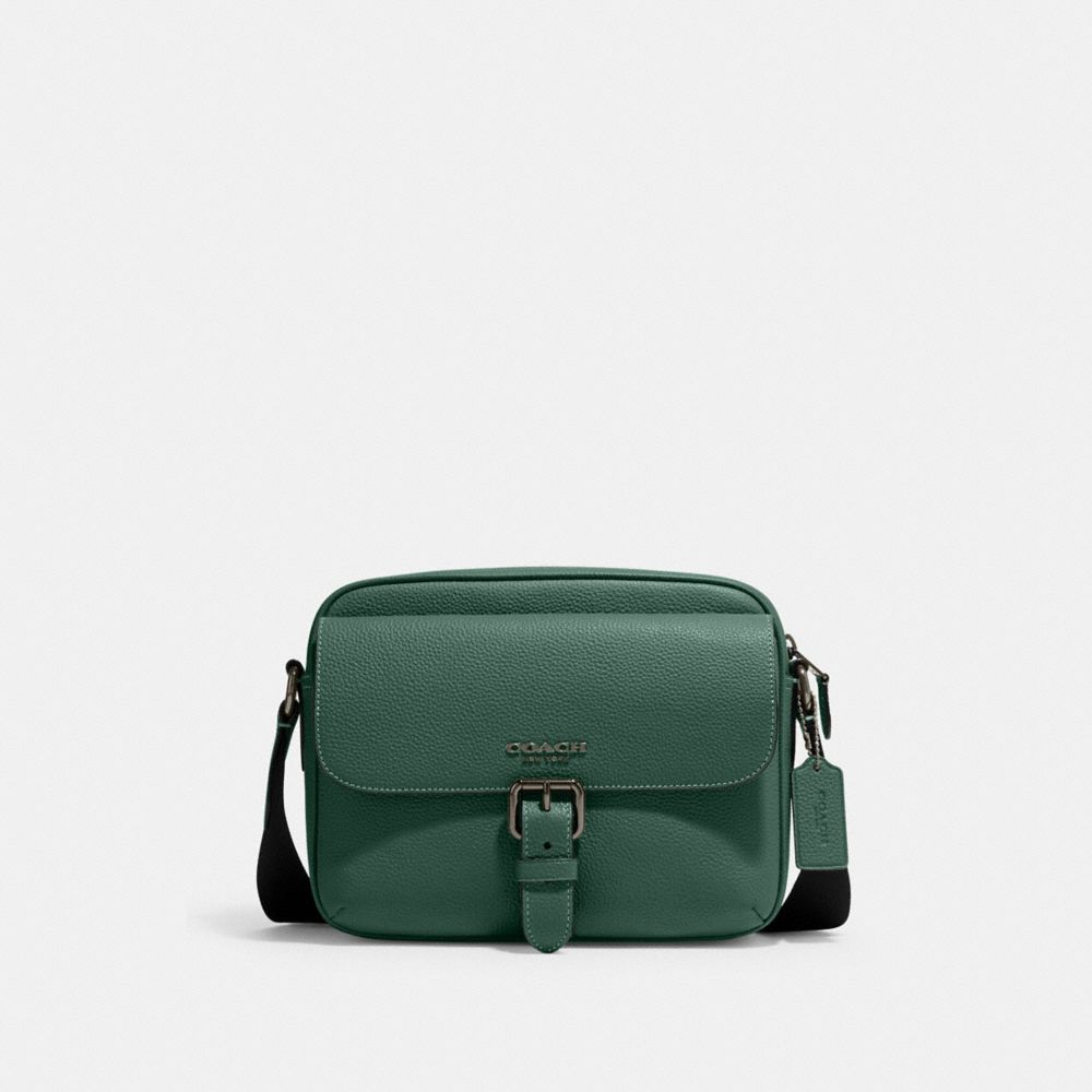 Hudson Crossbody - C5399 - Gunmetal/Dark Pine