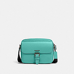 Hudson Crossbody - C5399 - Gunmetal/Blue Green