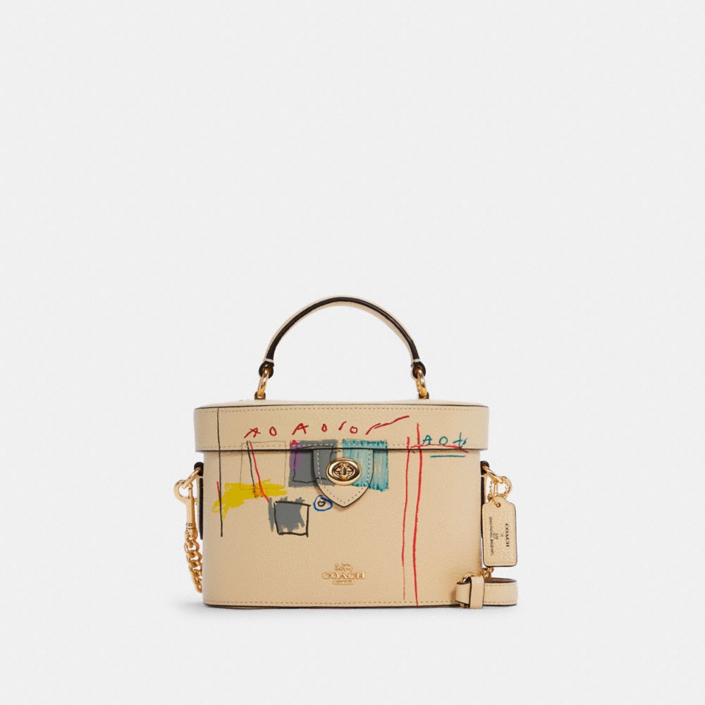 COACH X JEAN-MICHEL BASQUIAT KAY CROSSBODY - C5655 - IM/IVORY MULTI