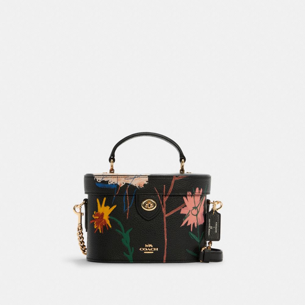 COACH COACH X JEAN-MICHEL BASQUIAT KAY CROSSBODY - IM/BLACK MULTI - C5656