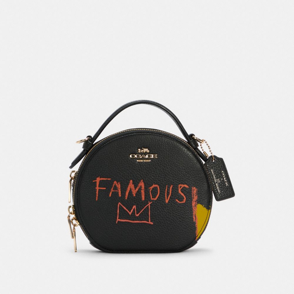 COACH C5657 Coach X Jean-michel Basquiat Canteen Crossbody IM/BLACK MULTI