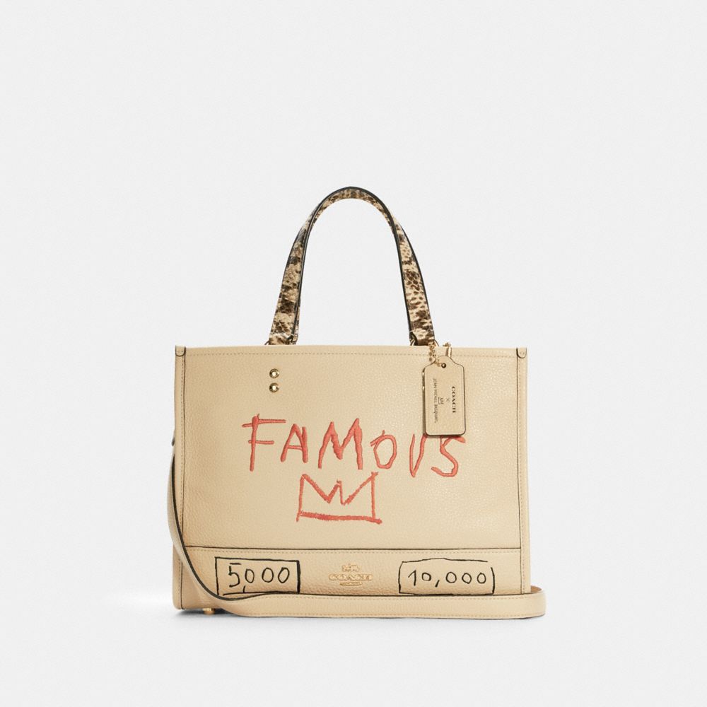 COACH X JEAN-MICHEL BASQUIAT DEMPSEY CARRYALL - C5660 - IM/IVORY MULTI