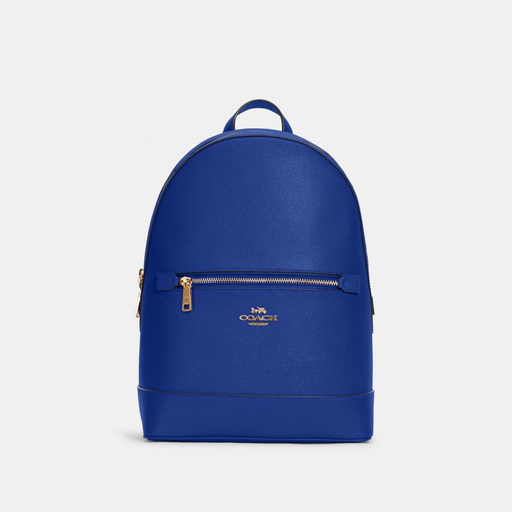 COACH C5680 - Kenley Backpack GOLD/SPORT BLUE