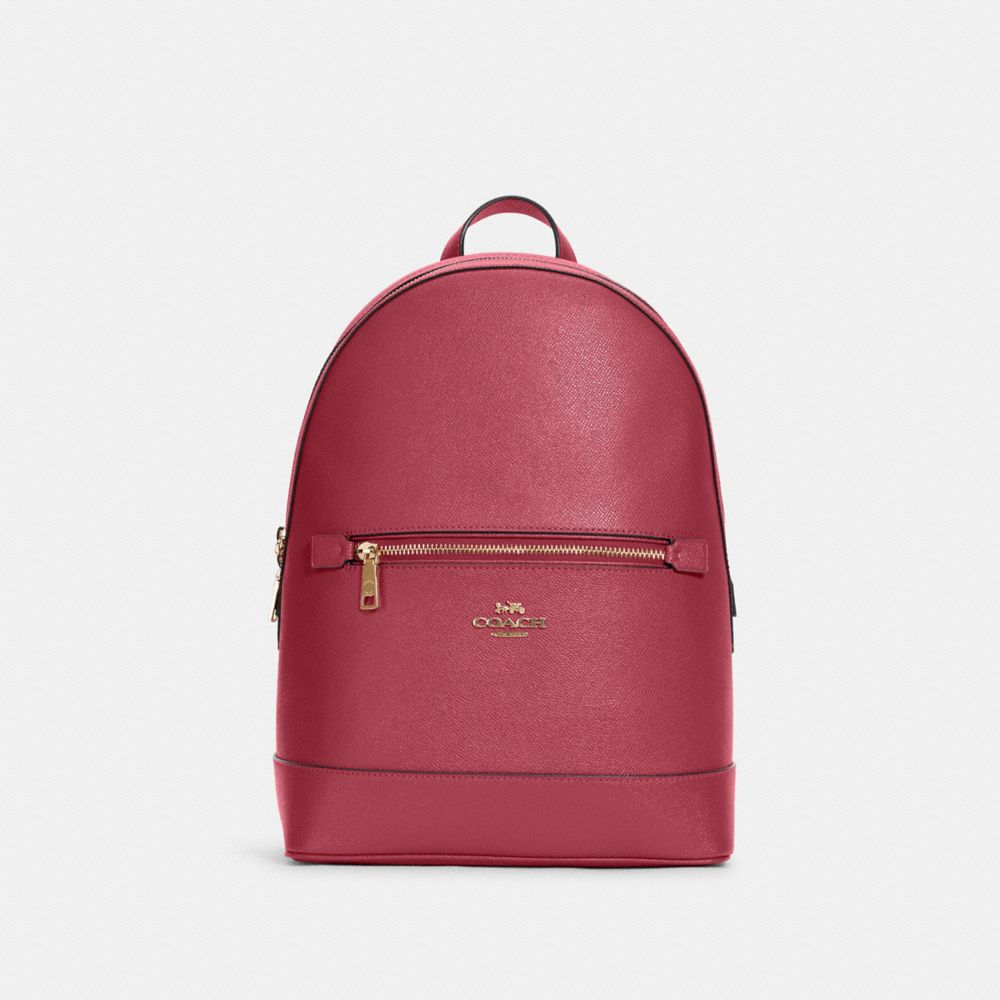 COACH C5680 Kenley Backpack GOLD/ROUGE