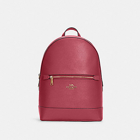 COACH C5680 Kenley Backpack Gold/Rouge