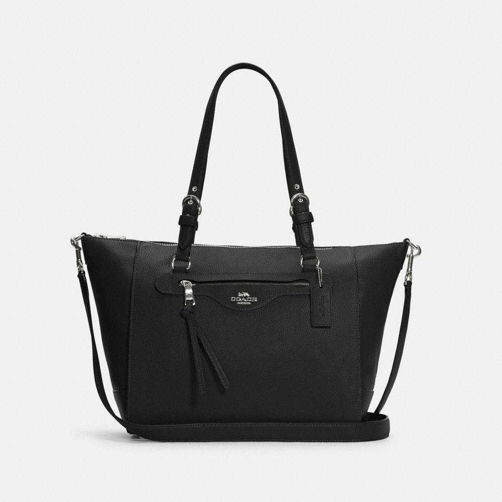 COACH C5690 - KLEO CARRYALL SV/BLACK