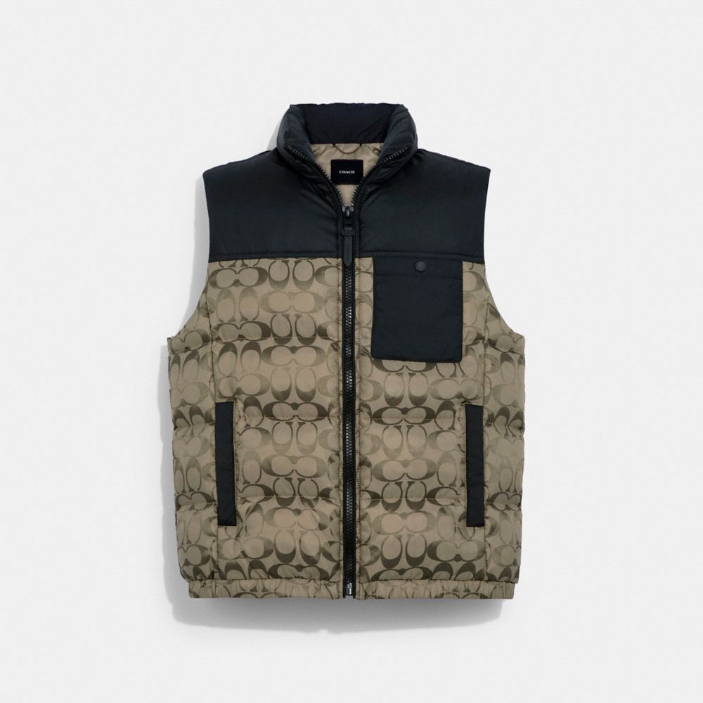 SIGNATURE PUFFER VEST