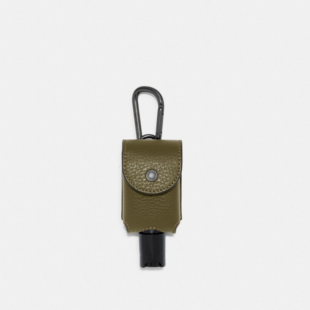 HAND SANITIZER HOLDER - QB/CARGO GREEN - COACH C5764