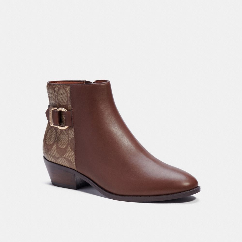 COACH Dany Bootie - WALNUT BROWN - C5772