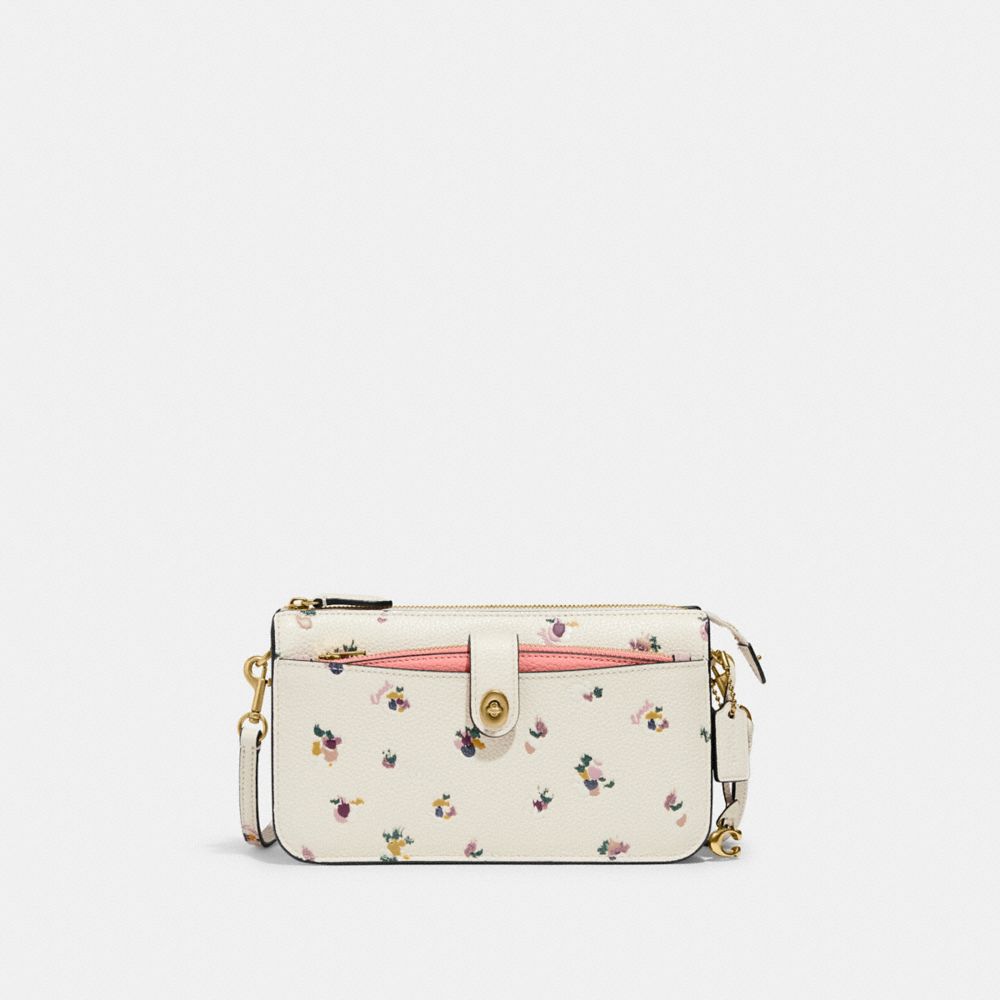 COACH C5874 Noa Pop Up Messenger With Multi Floral Print BRASS/CHALK MULTI