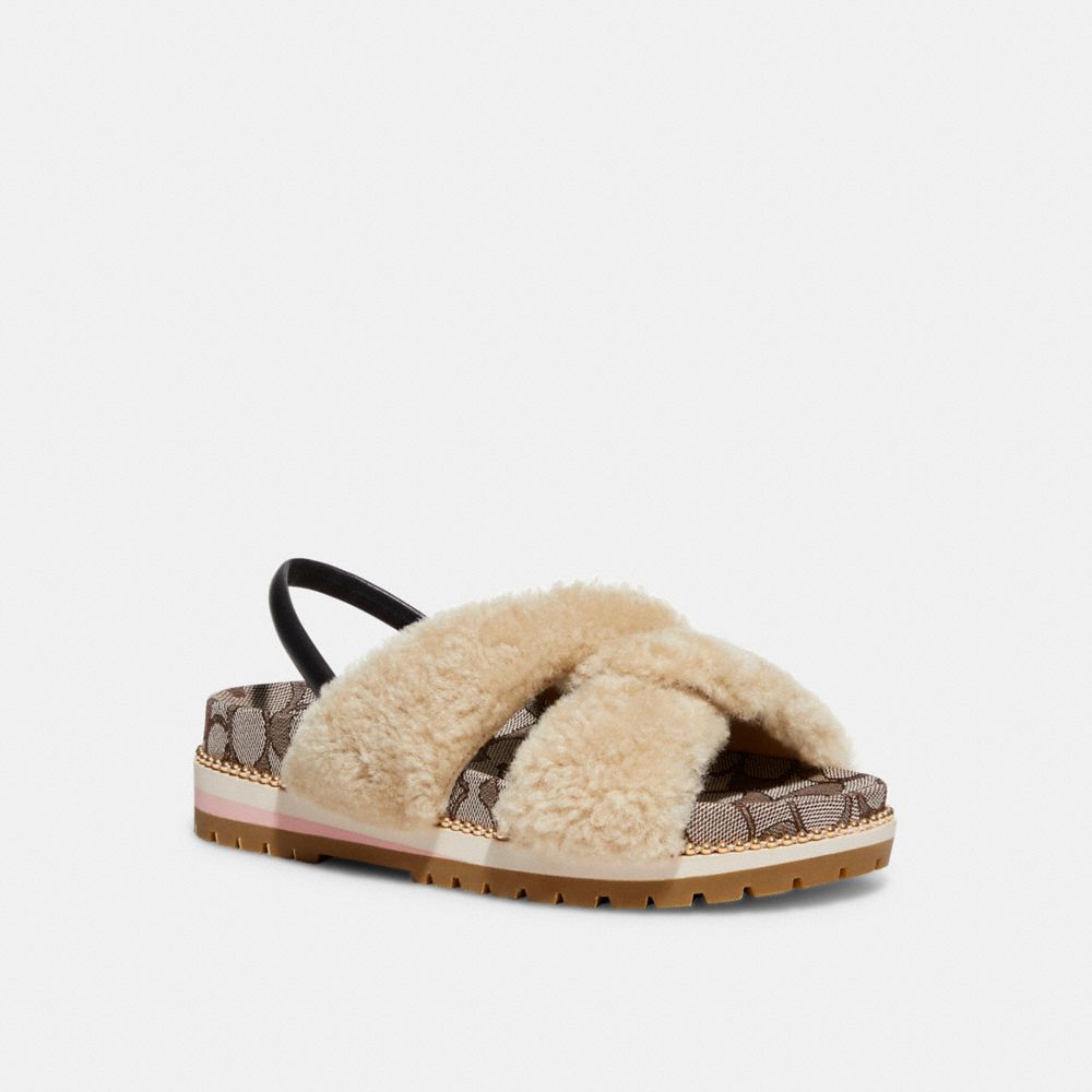 COACH C5885 - Tally Sandal NATURAL