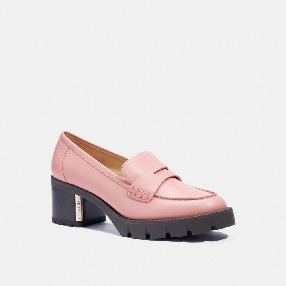 Cora Loafer Pump - C5908 - CANDY PINK