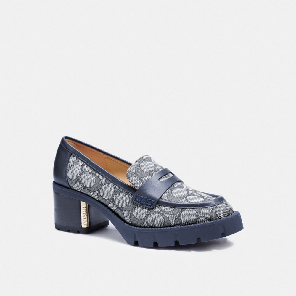 Cora Loafer Pump - C5909 - DARK OCEAN