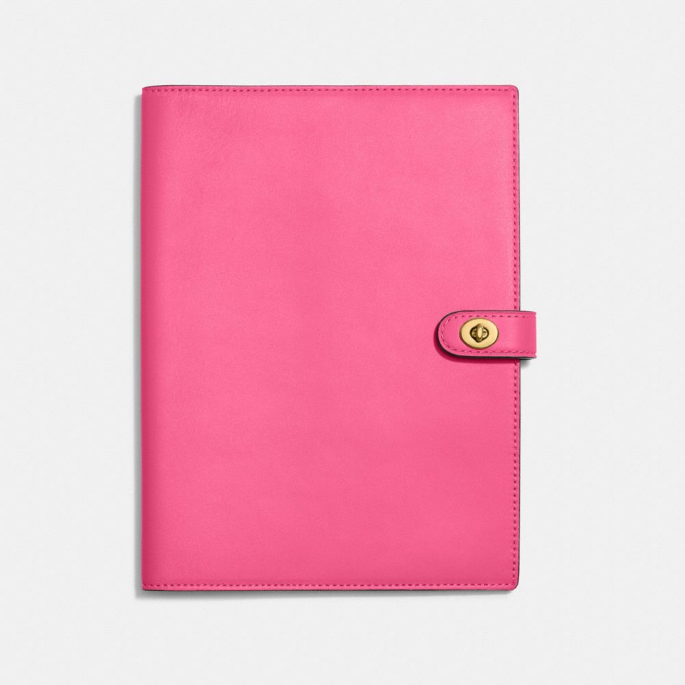 COACH C5936 Notebook Brass/Confetti Pink