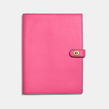 COACH C5936 Notebook Brass/Confetti-Pink