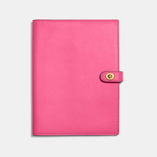 C5936 - Notebook Brass/Confetti Pink
