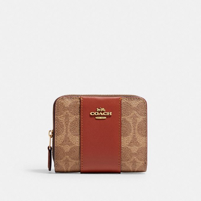 COACH コーチ カラーブロック×シグネチャー