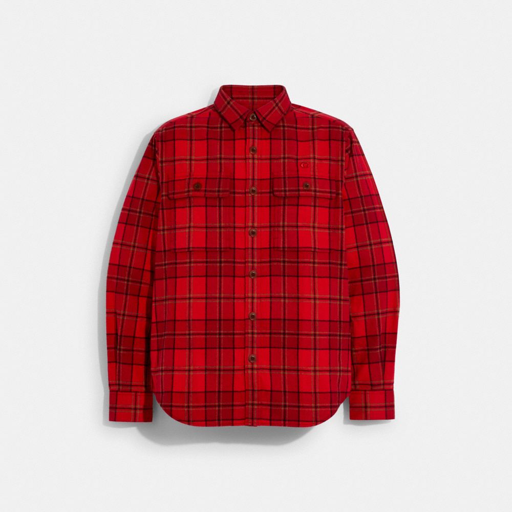 Flannel Pajama Shirt