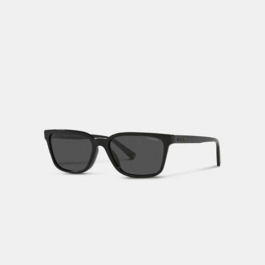 C6196 - Signature Workmark Square Sunglasses DARK TORTOISE