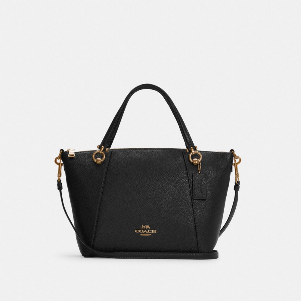 COACH C6229 Kacey Satchel GOLD/BLACK