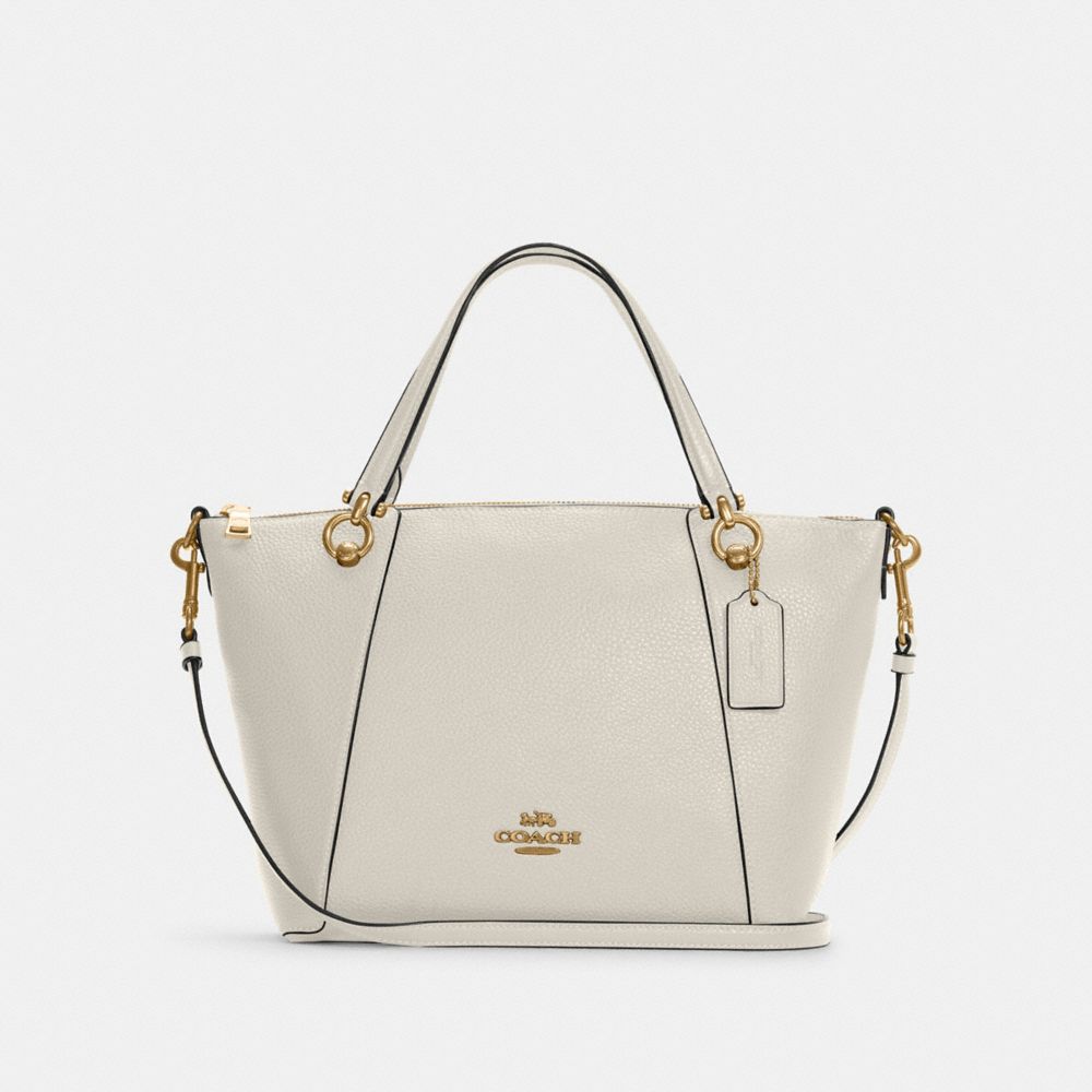 Kacey Satchel - C6229 - GOLD/CHALK