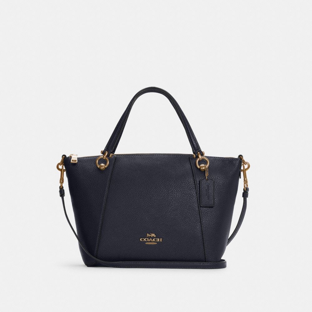 COACH C6229 - Kacey Satchel GOLD/MIDNIGHT